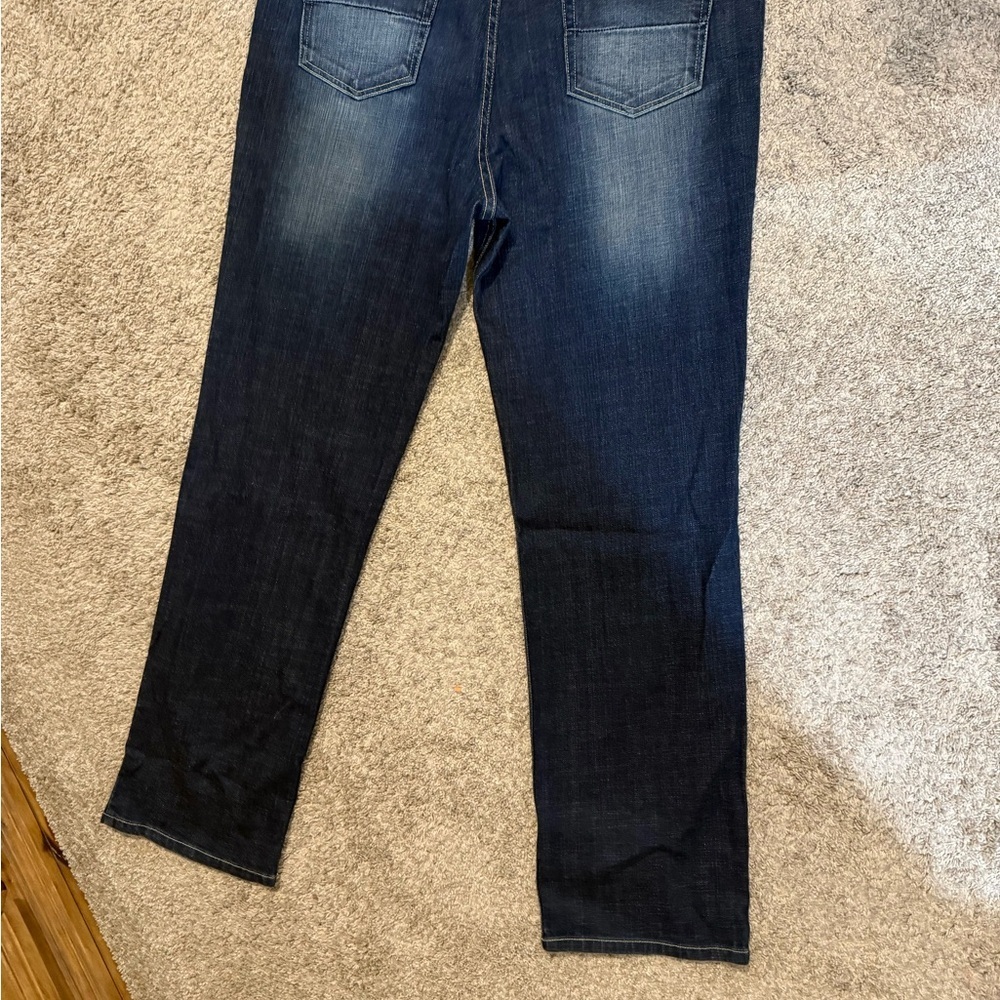 NWOT Petrol Blue Jeans - Picture 2 of 3